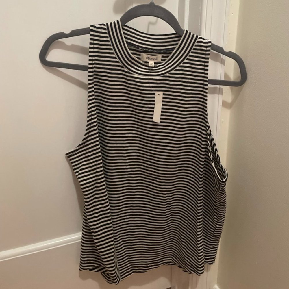Brand New Madewell Striped Tank Top